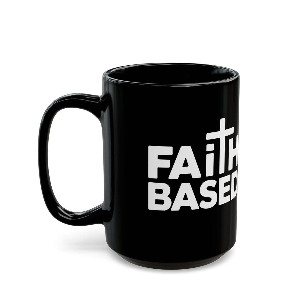 Lamentations 3:22-23 Black Coffee Mug