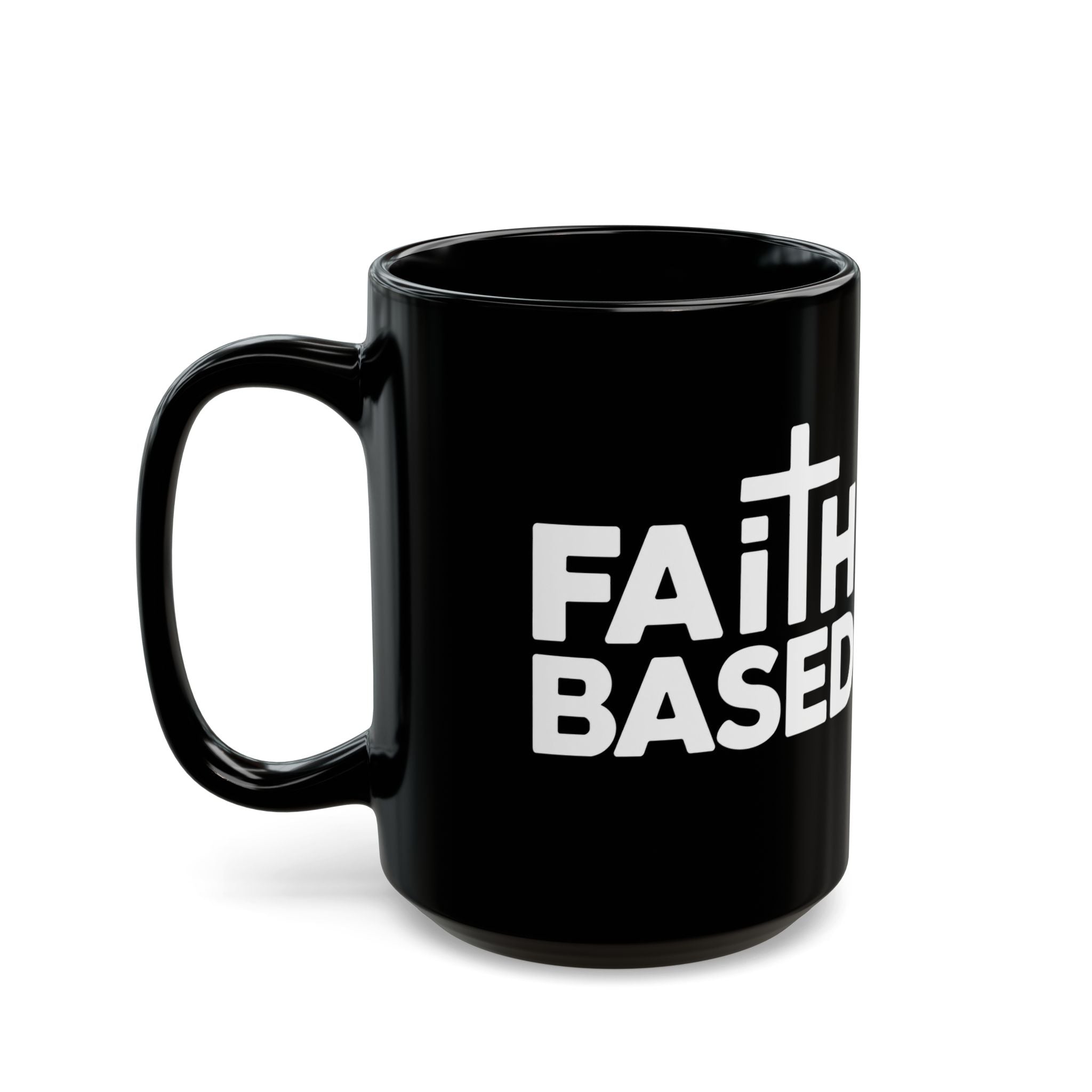 Lamentations 3:22-23 Black Coffee Mug