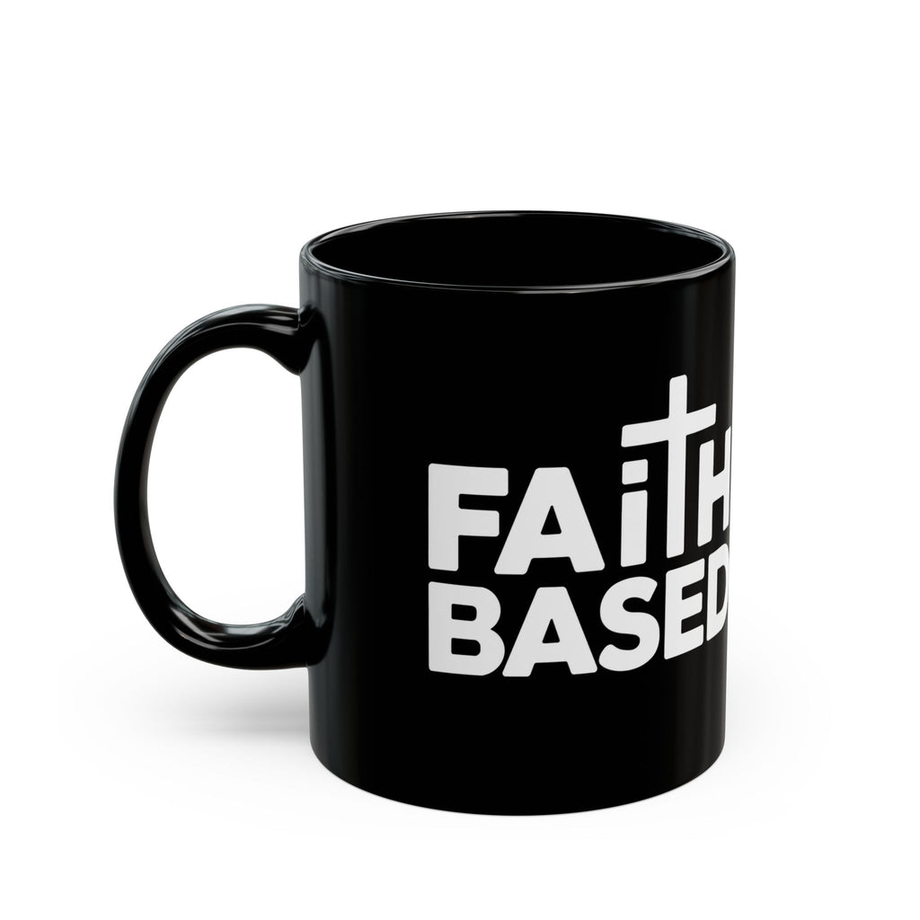 Lamentations 3:22-23 Black Coffee Mug
