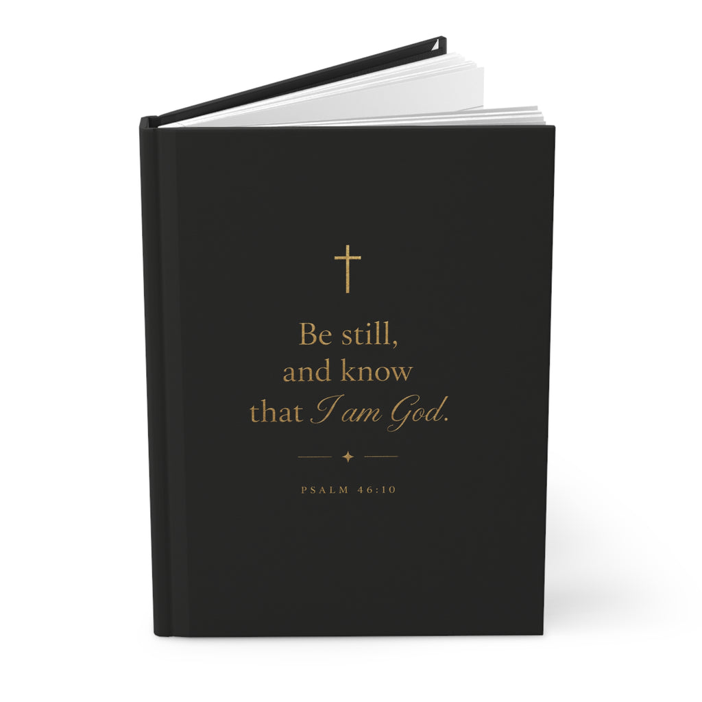 "Be Still and Know" Hardcover Prayer Journal — Psalm 46:10