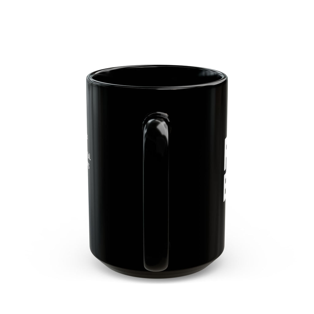 Lamentations 3:22-23 Black Coffee Mug