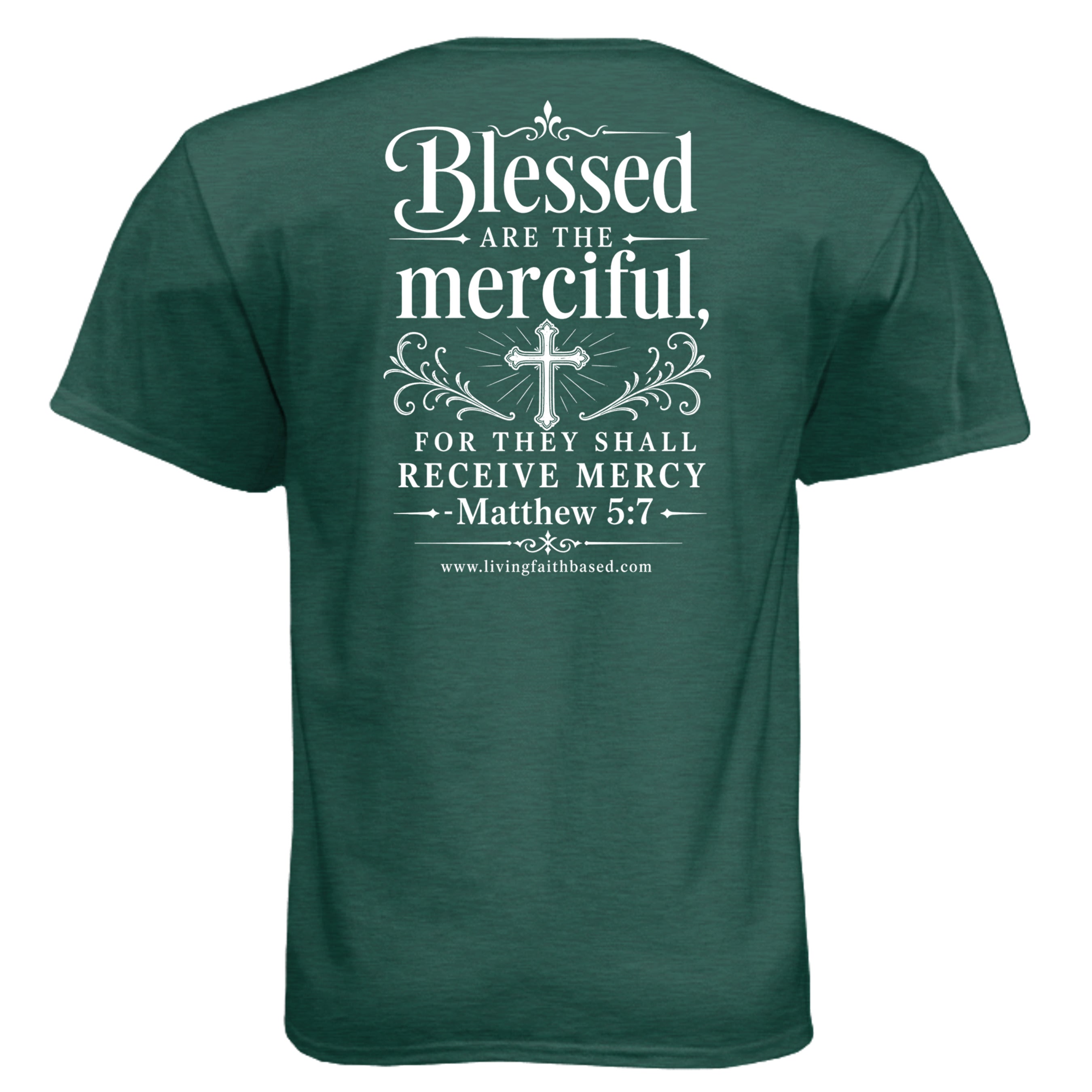 Heather Forest Green - N6210 - BACK