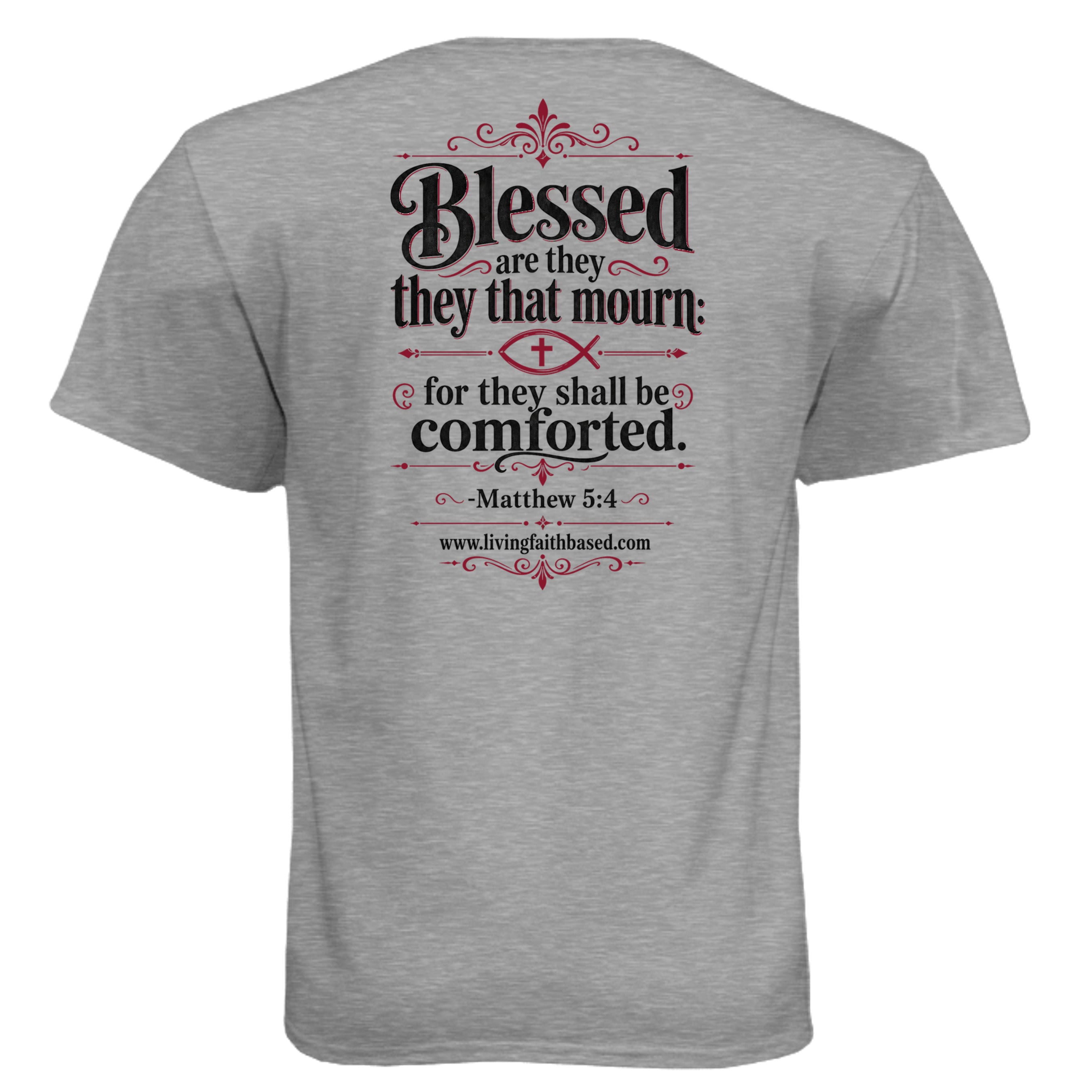 Dark Heather Grey (60/40) - N6210 - BACK