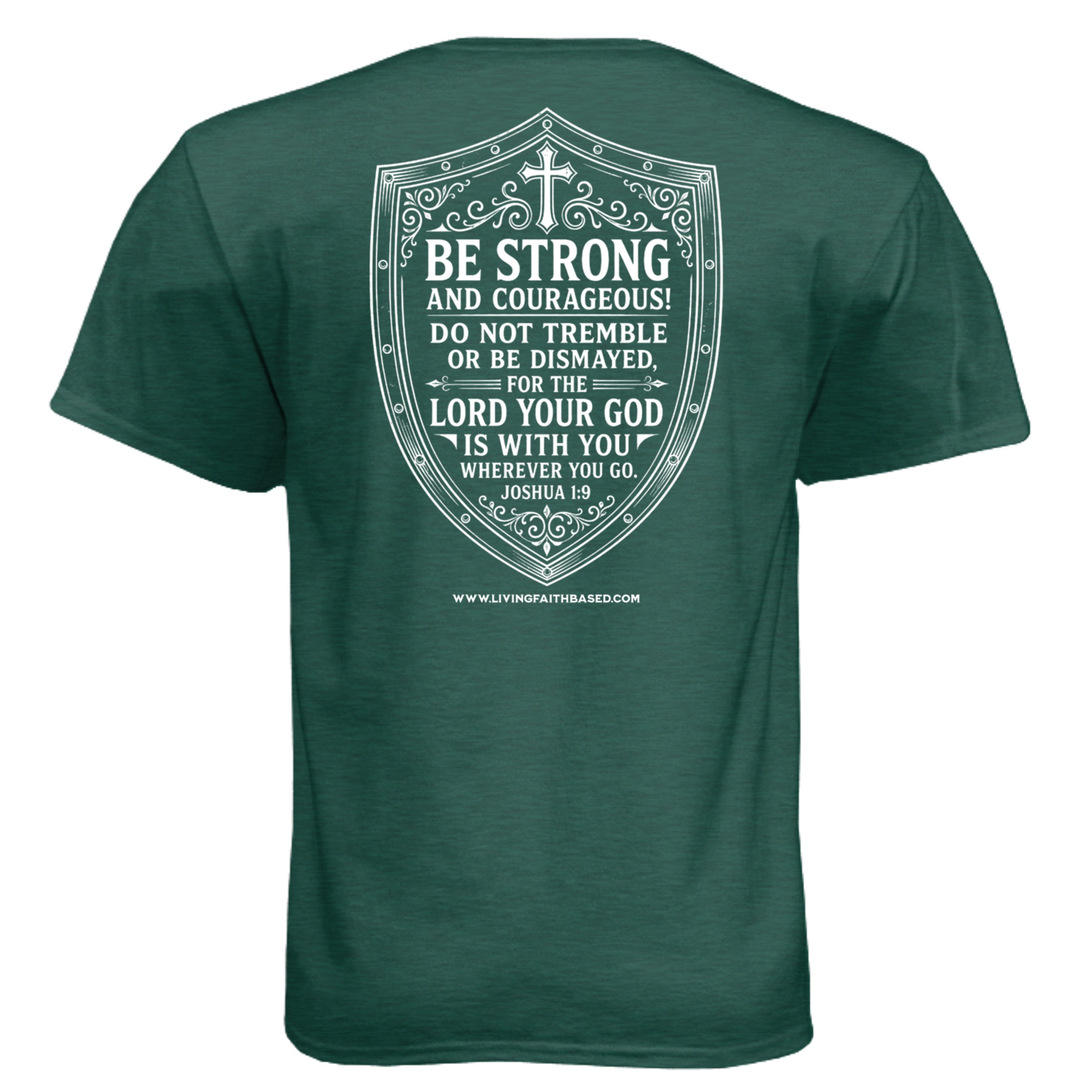 Heather Forest Green - N6210 - BACK