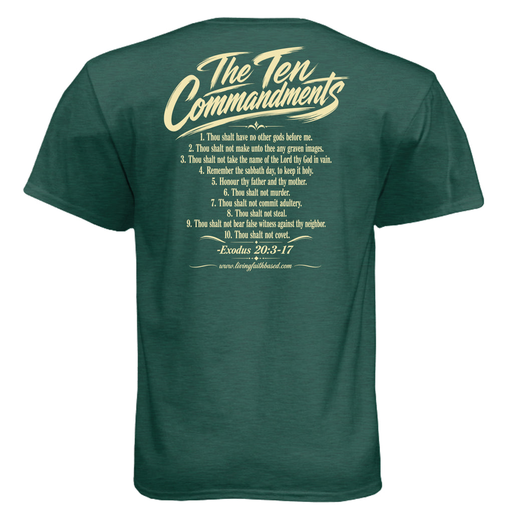 Heather Forest Green - N6210 - BACK