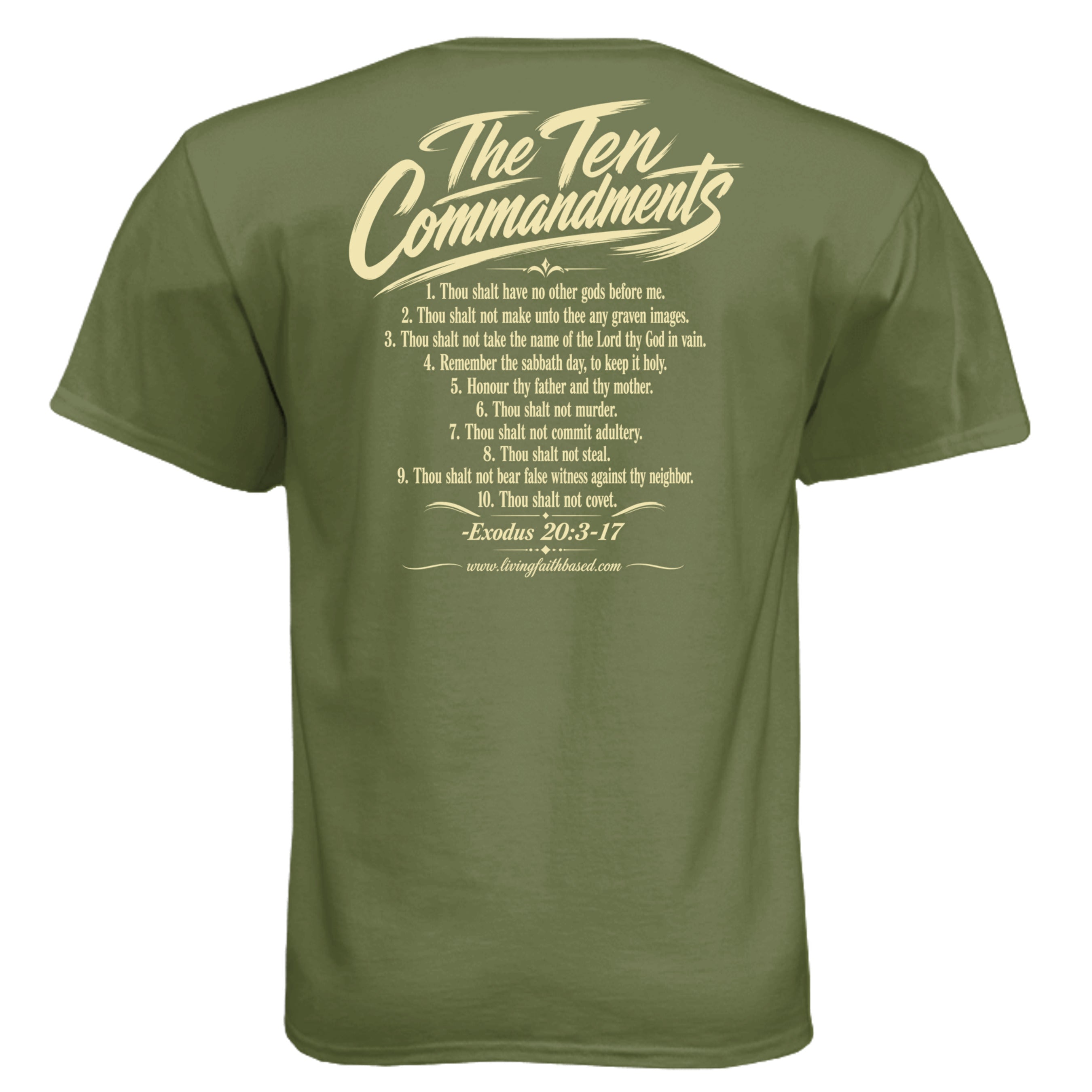 Military Green - N6210 - BACK