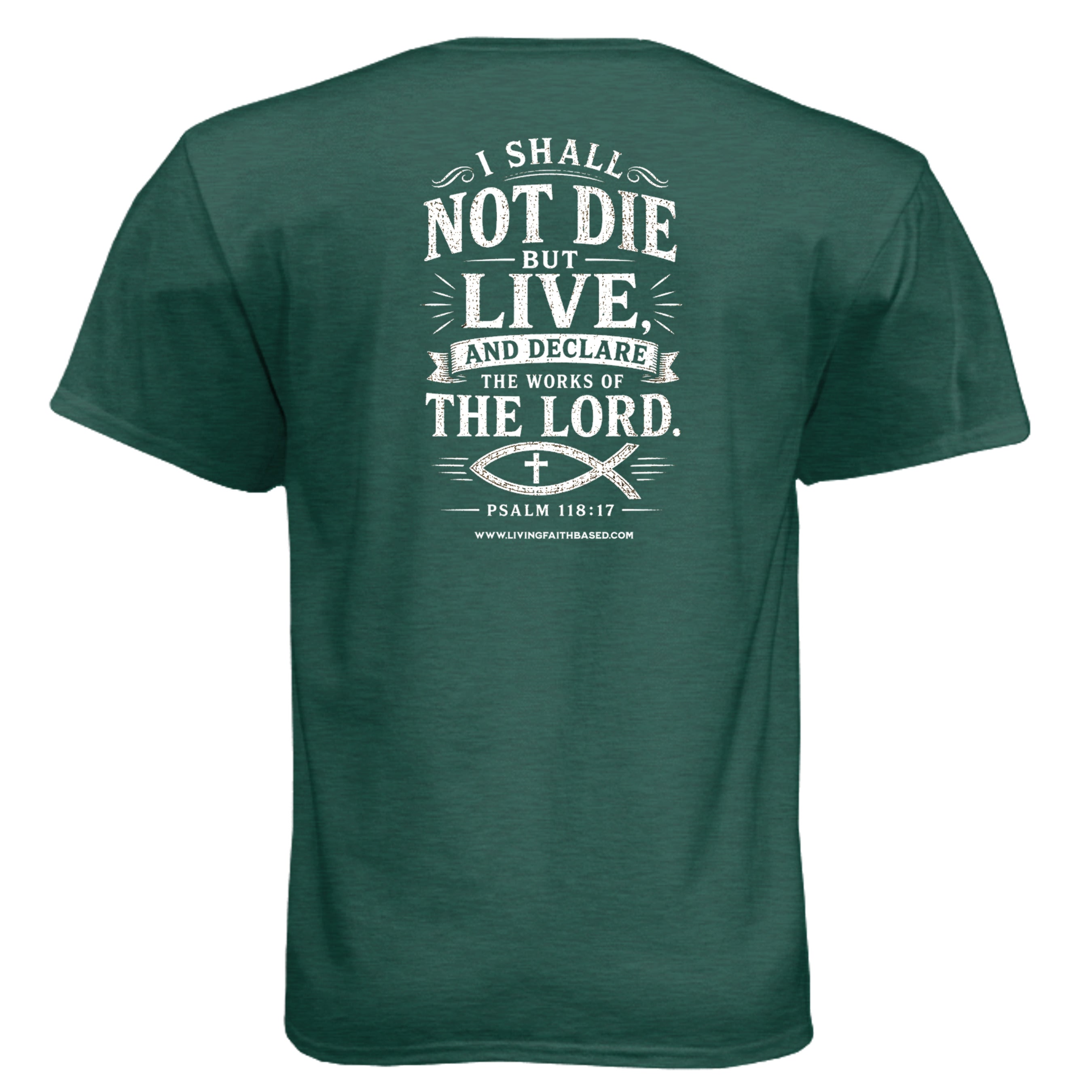 Heather Forest Green - N6210 - BACK