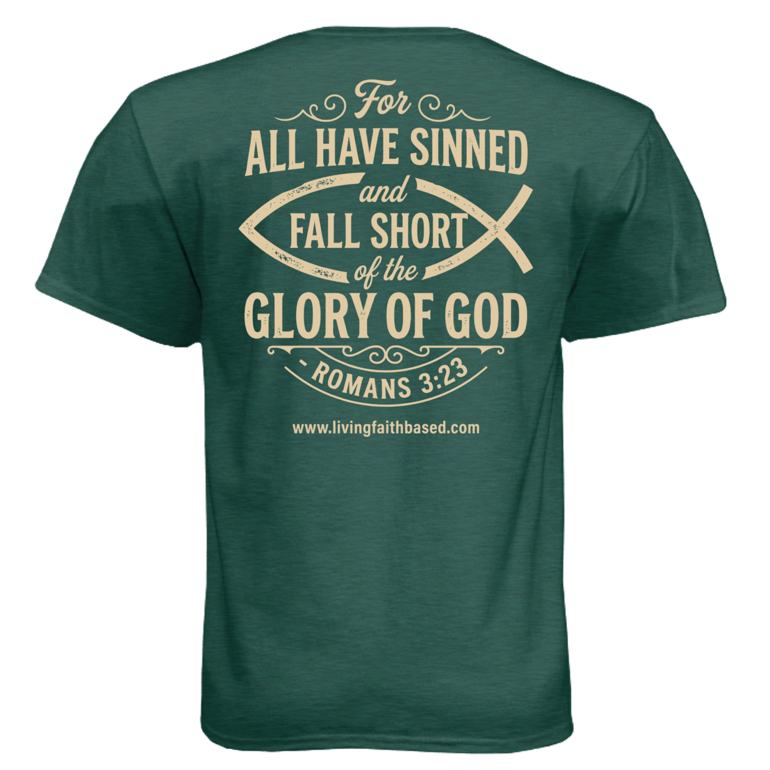 Heather Forest Green - N6210 - BACK