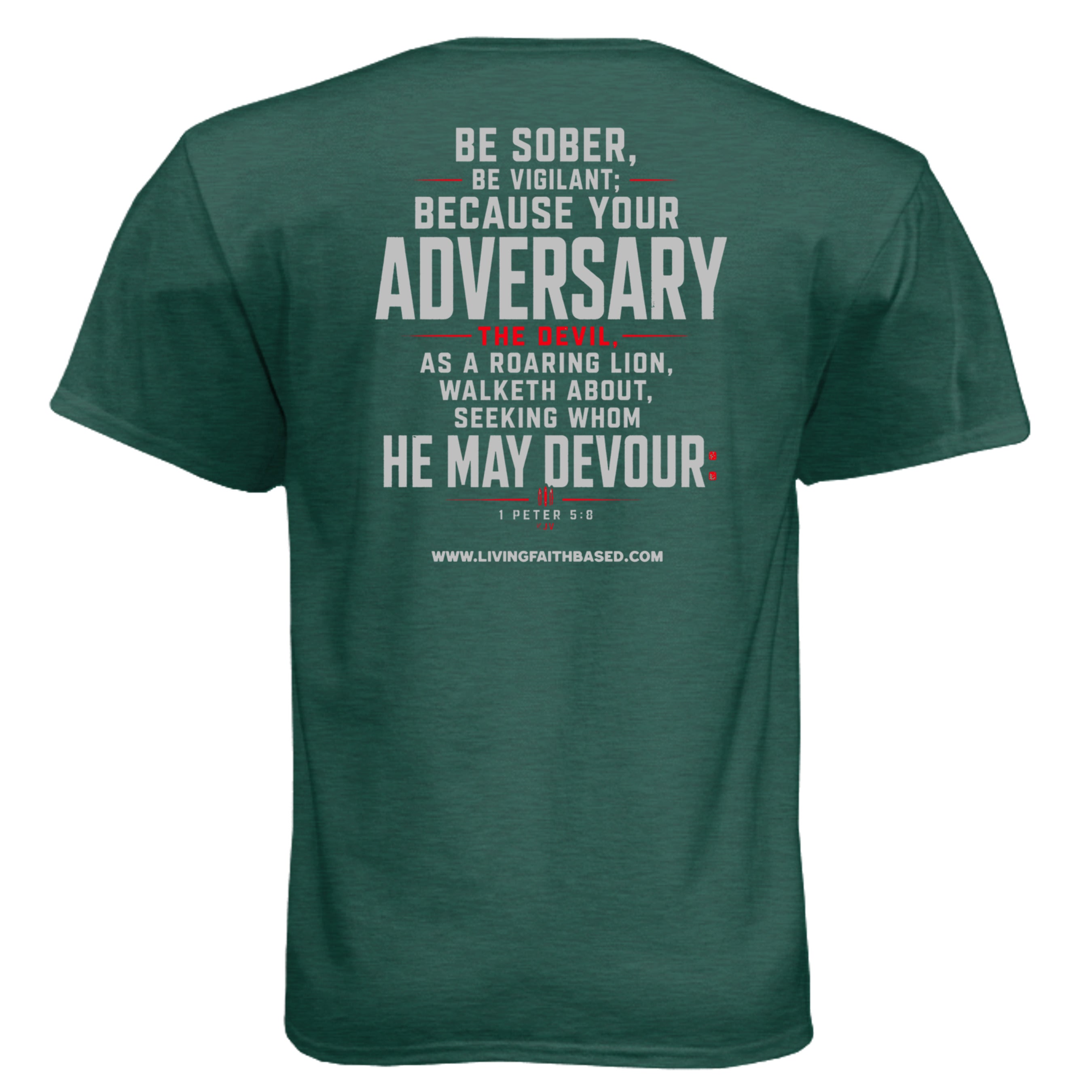 Heather Forest Green - N6210 - BACK