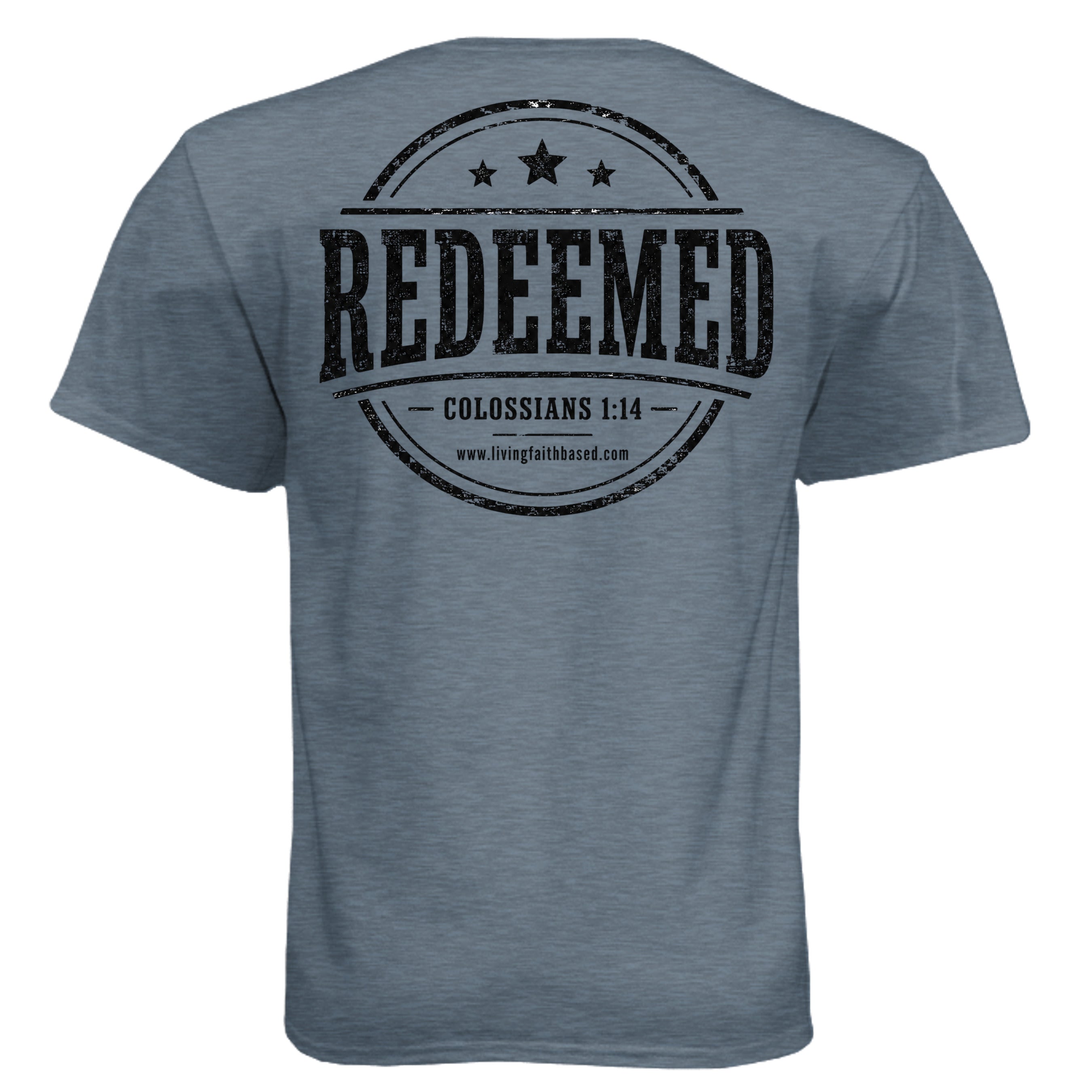Heather Slate Blue - N6210 - BACK