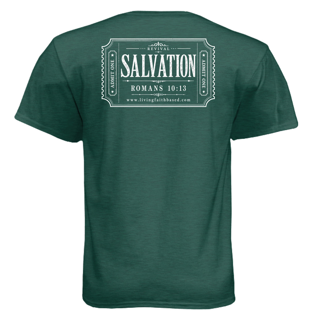 Heather Forest Green - N6210 - BACK