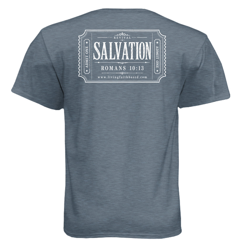 Heather Slate Blue - N6210 - BACK