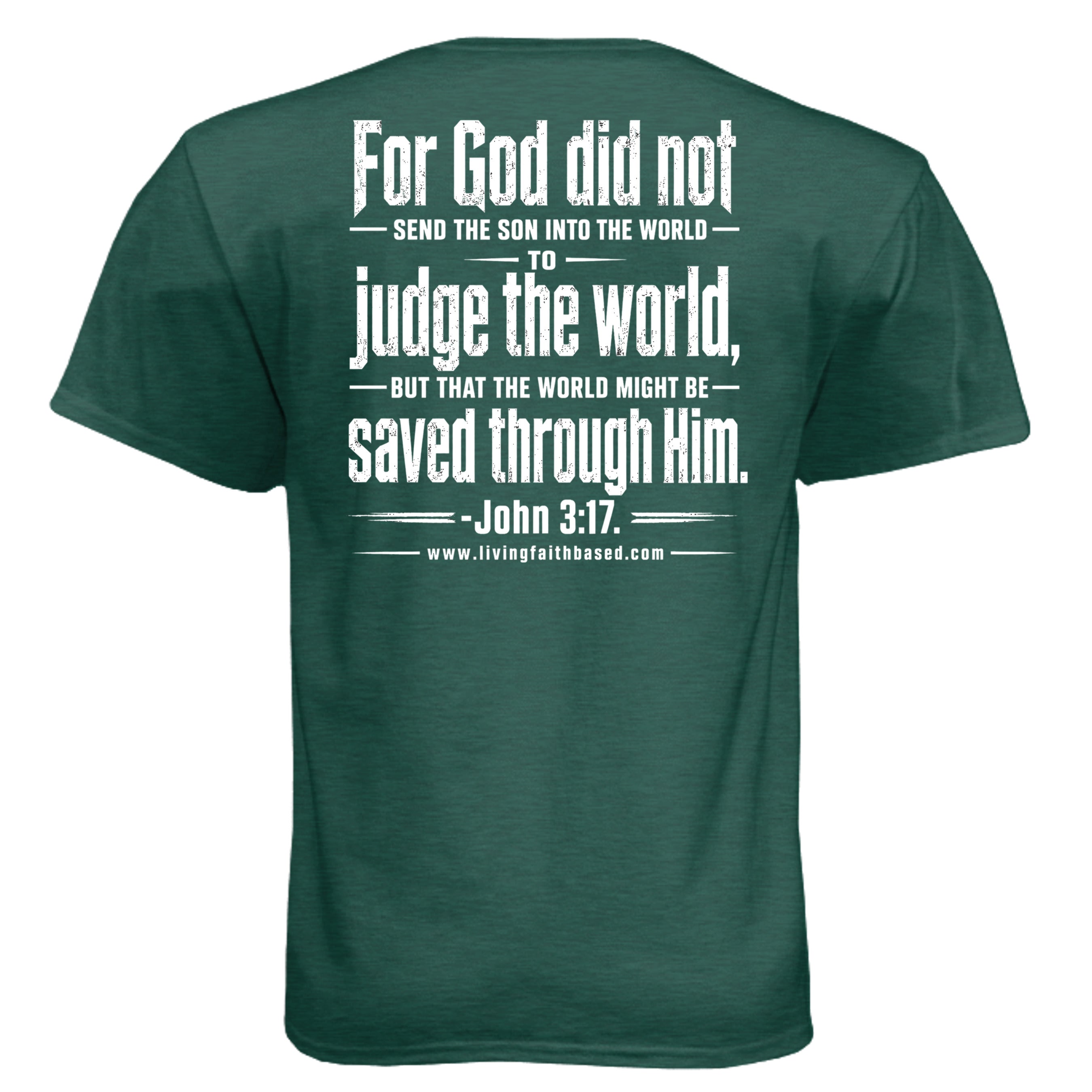 Heather Forest Green - N6210 - BACK