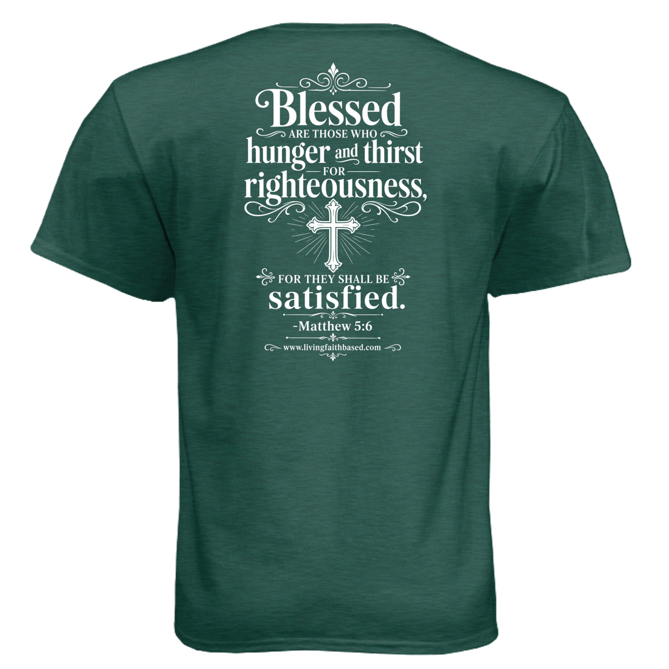 Heather Forest Green - N6210 - BACK